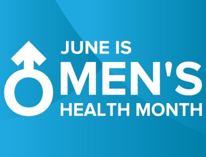 June is men's health month