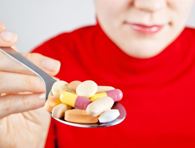 You can't drug yourself into be healthy