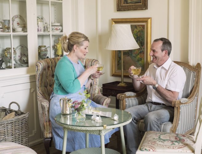 Afternoon Tea with Linda and Kevin