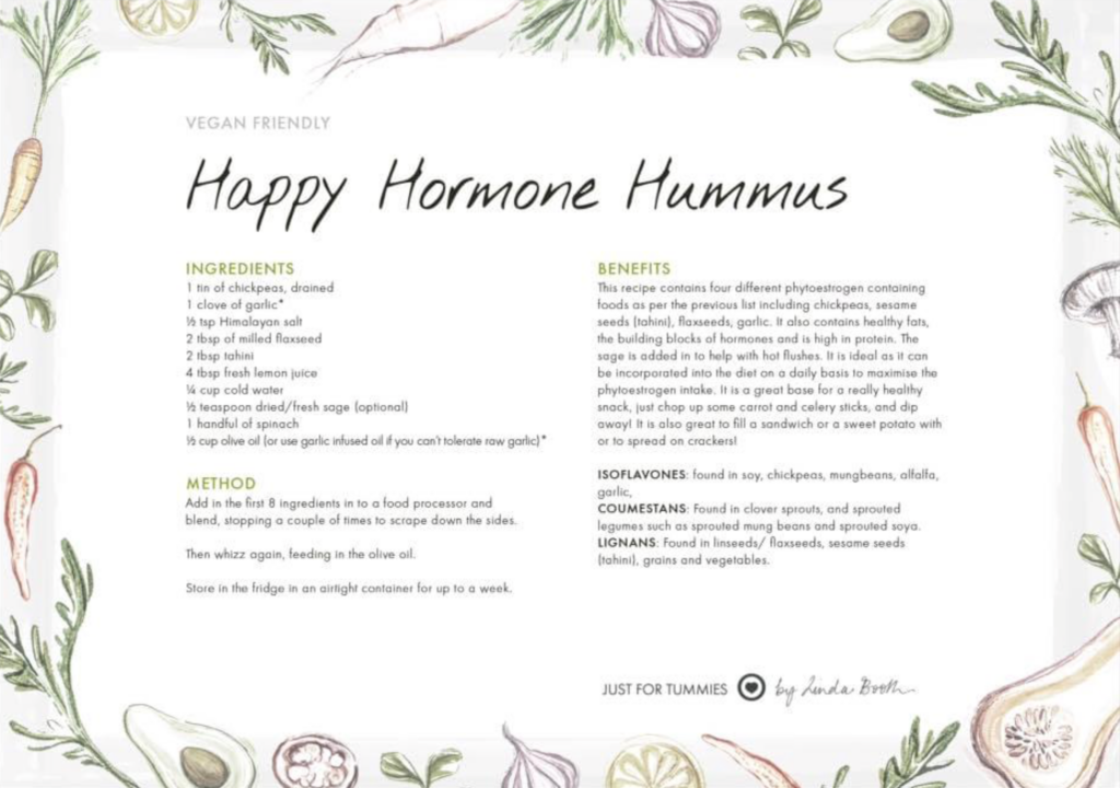 Happy Hormone Hummus