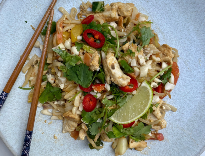 low-FODMAP Pad Thai recipe