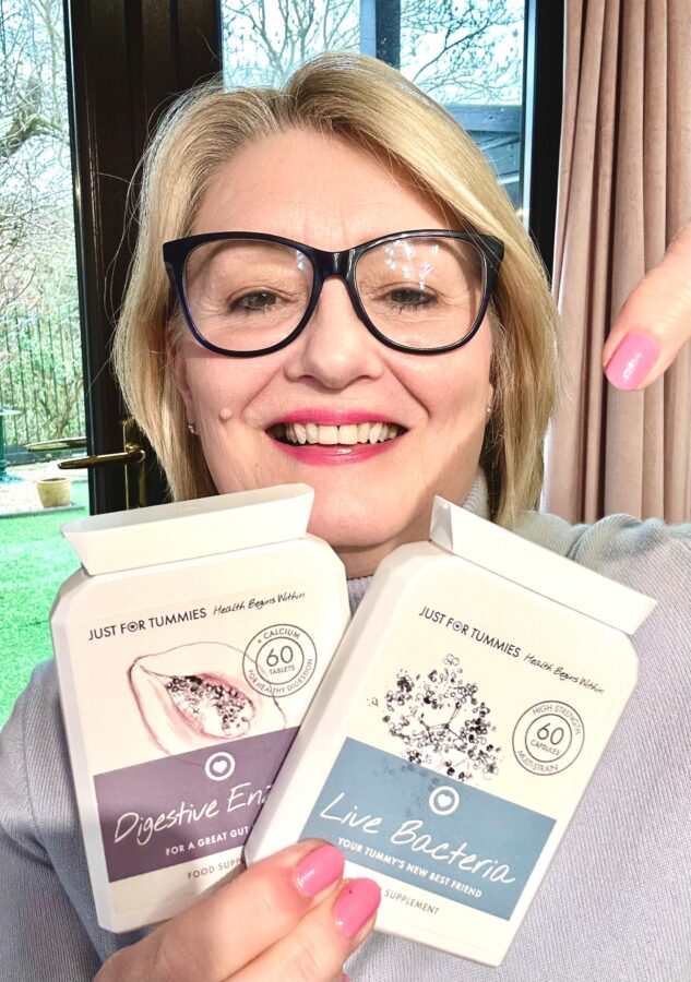 Linda with Digestive Enzymes and Live Bacteria