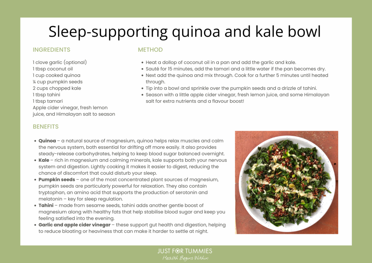 Quinoa and Kale Bowl
